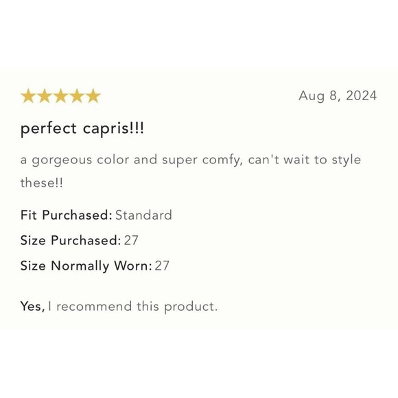 NWT Size 14 (waist 16 -17") - Anthropologie Capri Pants (NWT US$ 118) - Picture 14 of 16